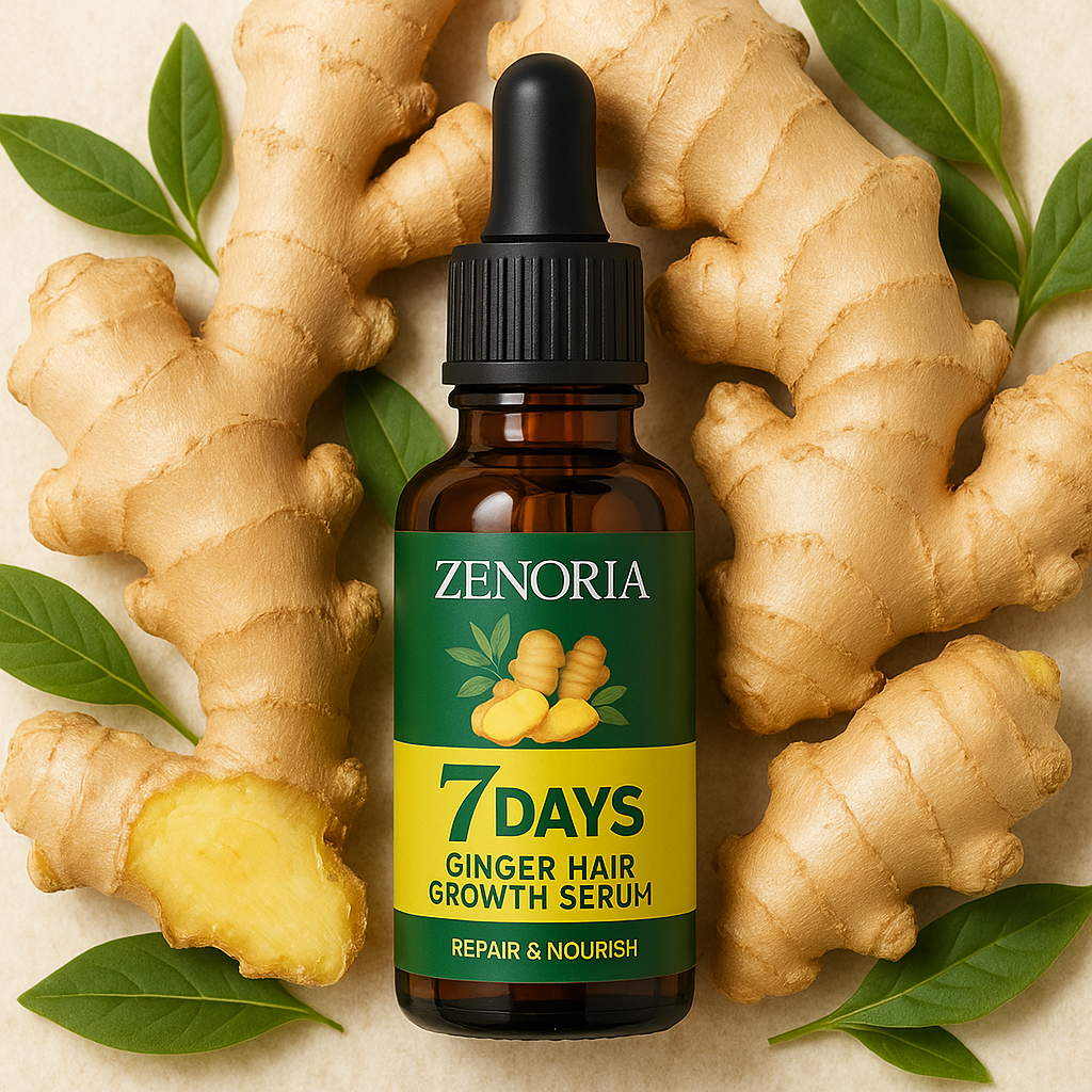 ZENORIA 7-dnevni ingverjev serum za rast in obnovo las