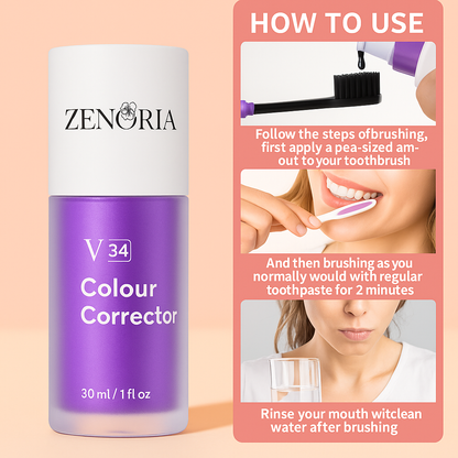 ZENORIA V34 zobna pasta – vidno beljenje že od prve uporabe!