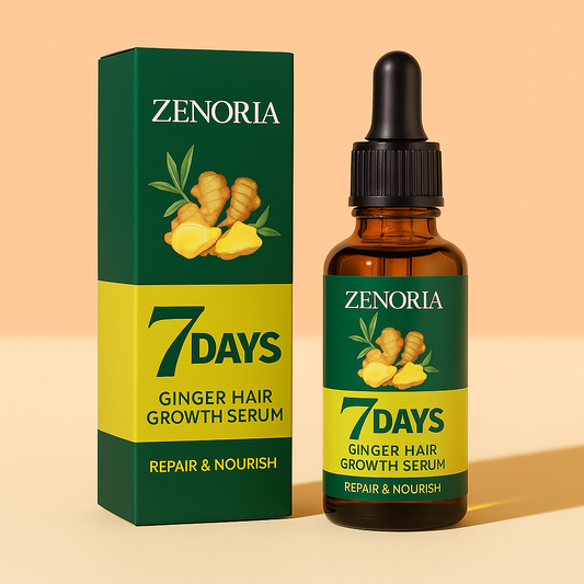 ZENORIA 7-dnevni ingverjev serum za rast in obnovo las 